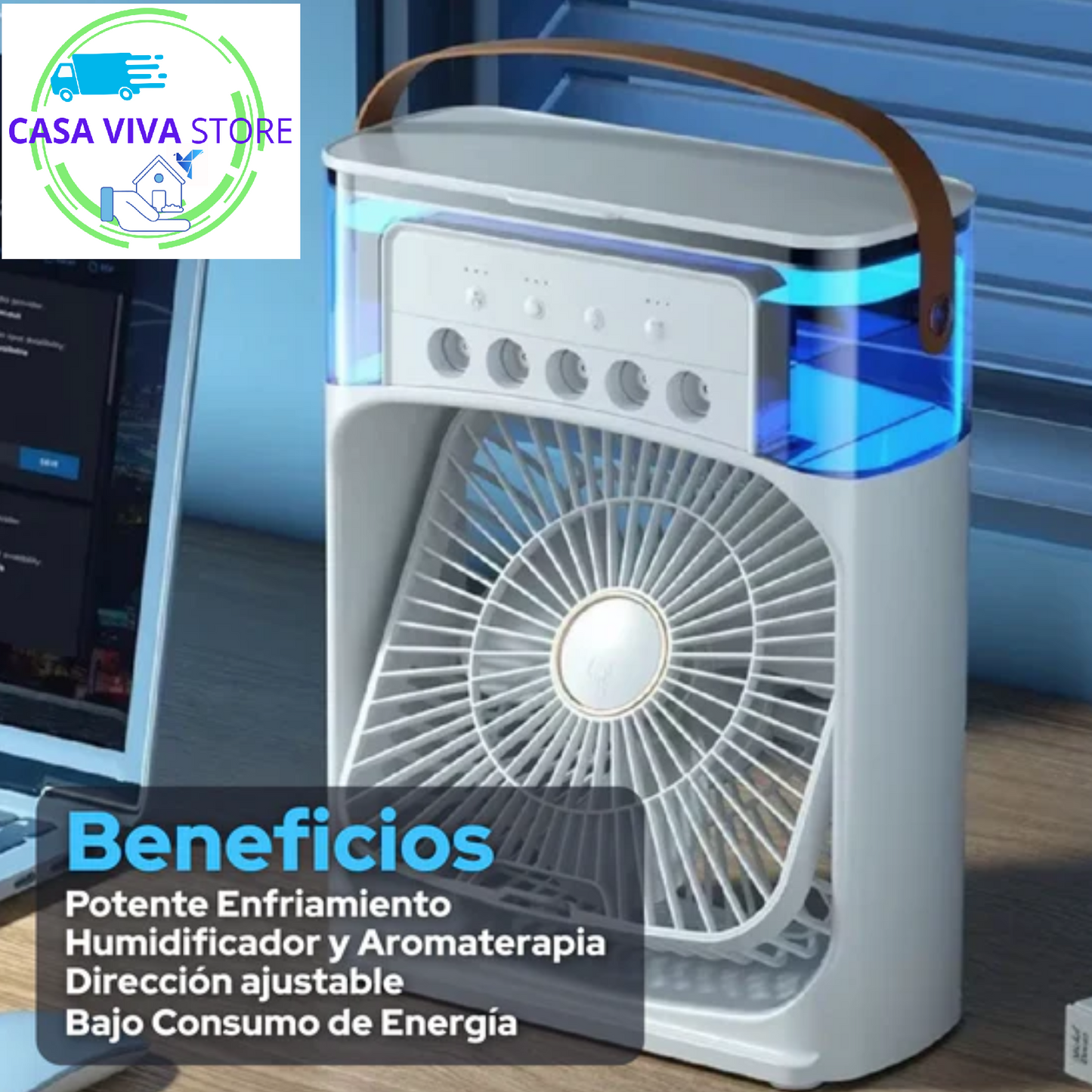 Mini Aire Acondicionado Humidificador